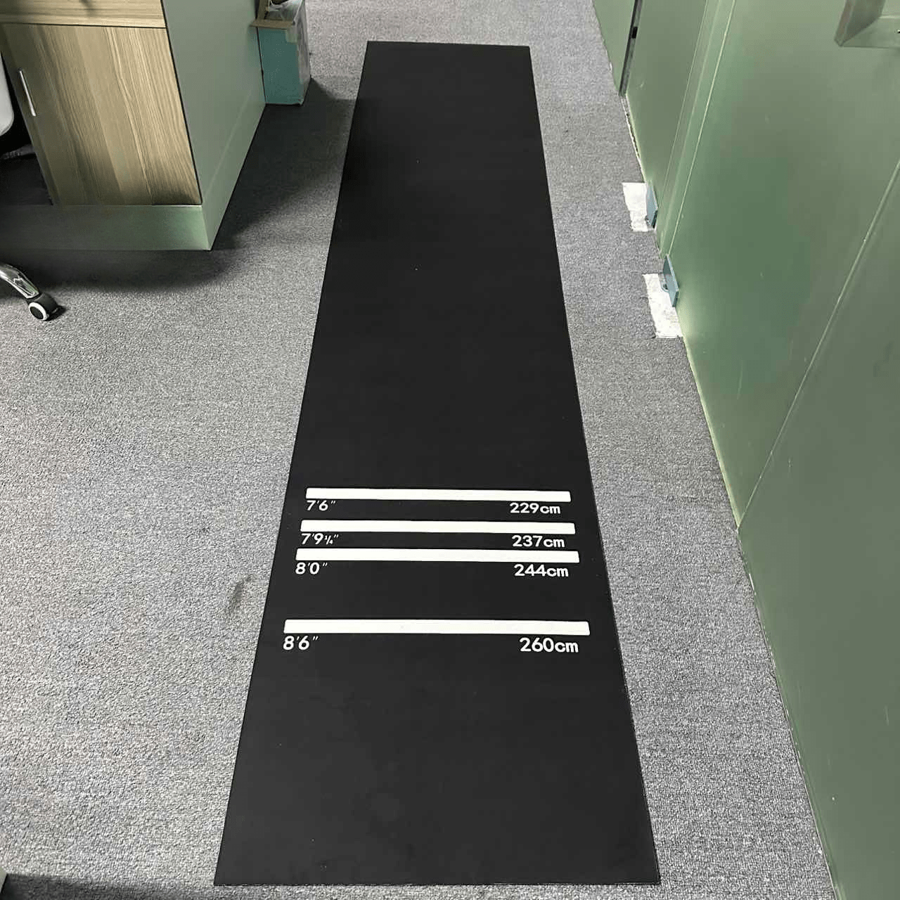 Professional Dart Mat with Throwing Line