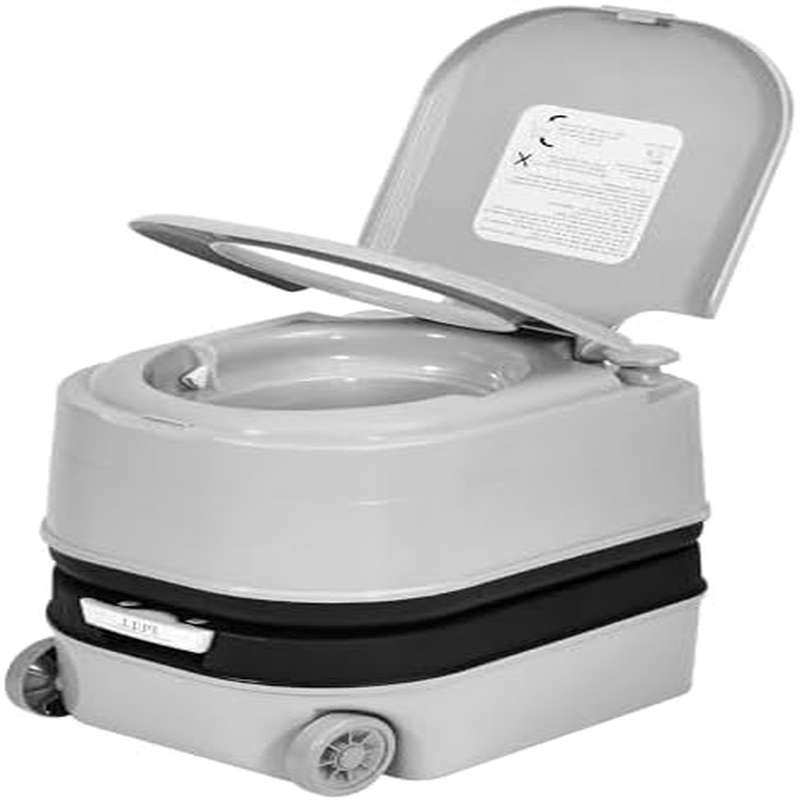 Mua Camping Toilet, Portable Toilet For Adults, 14'' Camping Toilet With Lid, Camp Toilet With