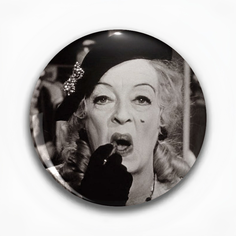 TEMU Anime Cartoon Fashion Brooch, Unisex Round Badge Pin - A Fun Gift Idea Suitable For Family, , . Latest 58mm, 2025 New Style