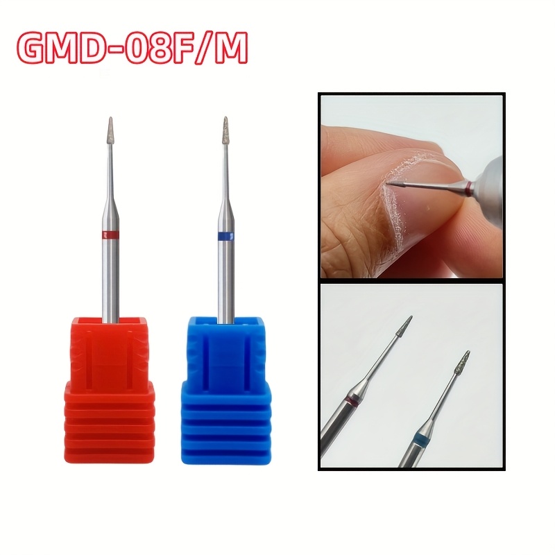 E-shop Set mit 2 Diamant-Nagelfräsen - Geruchlos, professionelle Ausrüstung zur Gel-Politur-Entfernung und zur Peeling von abgestorbener Haut