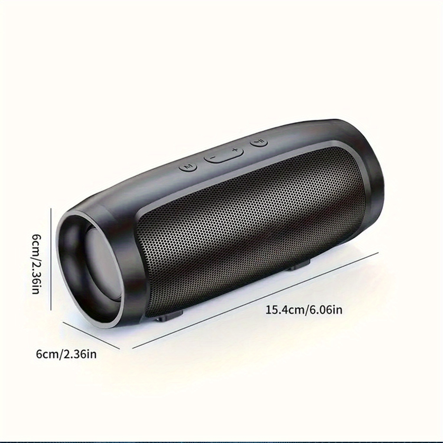 TEMU Portable Mini Soundbar With Subwoofer - Wireless Wireless Speaker System, Stereo , - (type-c), Compact For Home/party/travel, Compatible With