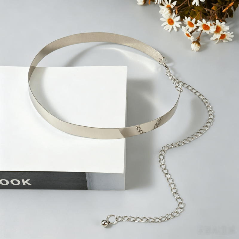 Multi-Color Glossy Halo Design Waist Belt