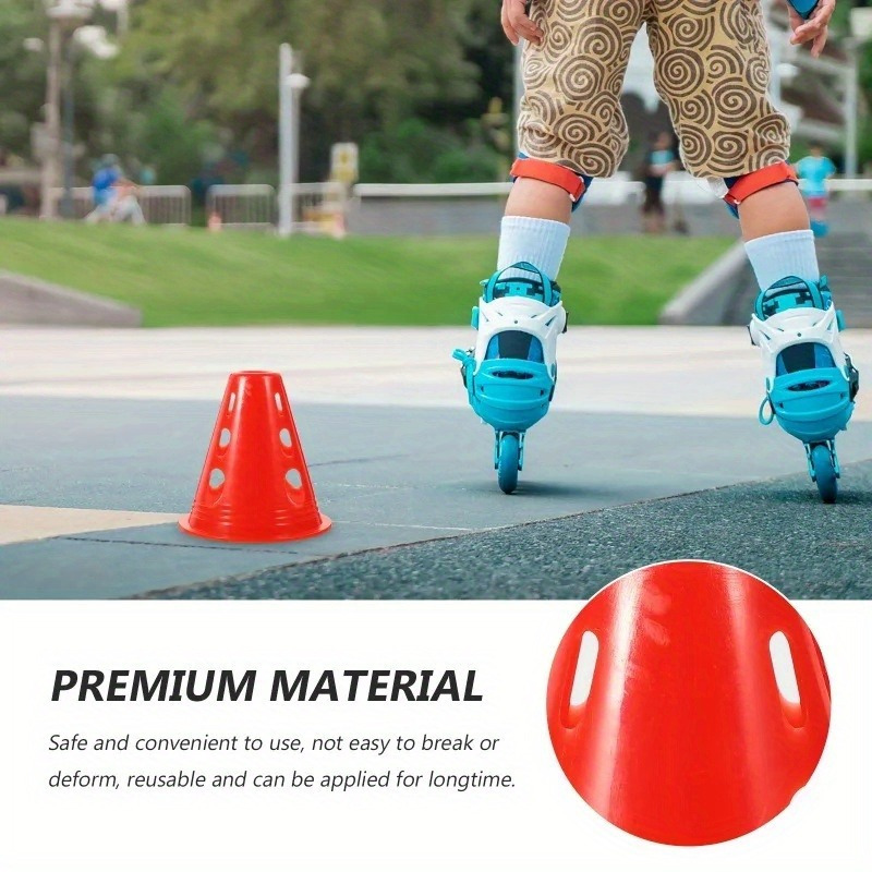 10 Stück Rollkegel-Set – Bunte Trainingskegel Für Sport, Skating & Beweglichkeitsübungen