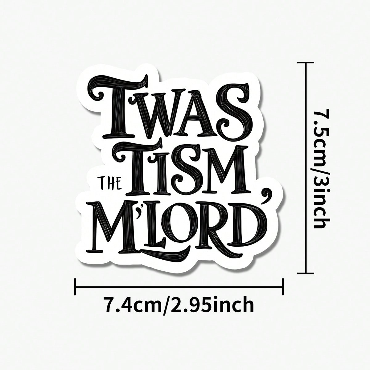 Set Of 3 'twas The ' Stickers | And Unique Vinyl Decals Suitable For Planners, Journals, And Laptops | Adorable And For Meditation, Wellness Fans, And | Trendy, Artistic