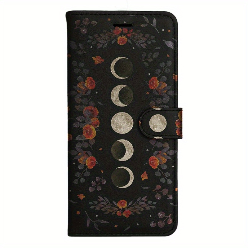 TEMU Phone Case: Monthly Orbit Flip Wallet Case For S8 S9 S10 M10 A30s A50s Note 10 20 A10s A20s A51 A71 S20 A11 A31 S20 S21 A42 A12 M12 A32 A52s A72