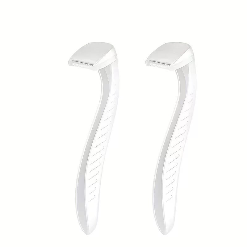TEMU 6pcs Women's Hair Removal Tool - Epilator, Suitable For Underarms And Bikini Line, Smooth Shaving, Non-irritating, Reusable, Stainless Steel