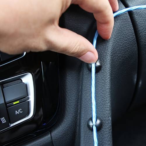 20pcs car dashboard wire organizer clips plastic cable management clips for headphones and charging cables universal fit for car interior decoration