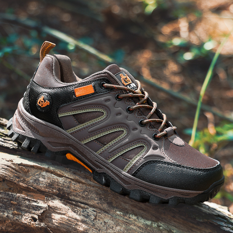 TEMU Men's Hiking Boots, Outdoor Trekking And Mountaineering Shoes, Breathable Soft-sole Rebound Shoes