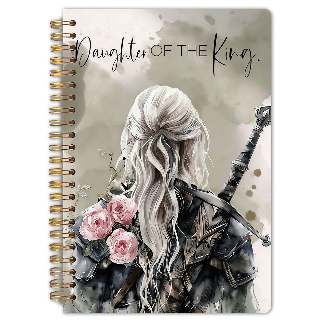 TEMU 1pc A Notebook Featuring Of Warrior, Measuring 5.5x8.3 Inches, With Premium Lined Pages And Watercolor Faith Artwork, Perfect As A Gift For On
