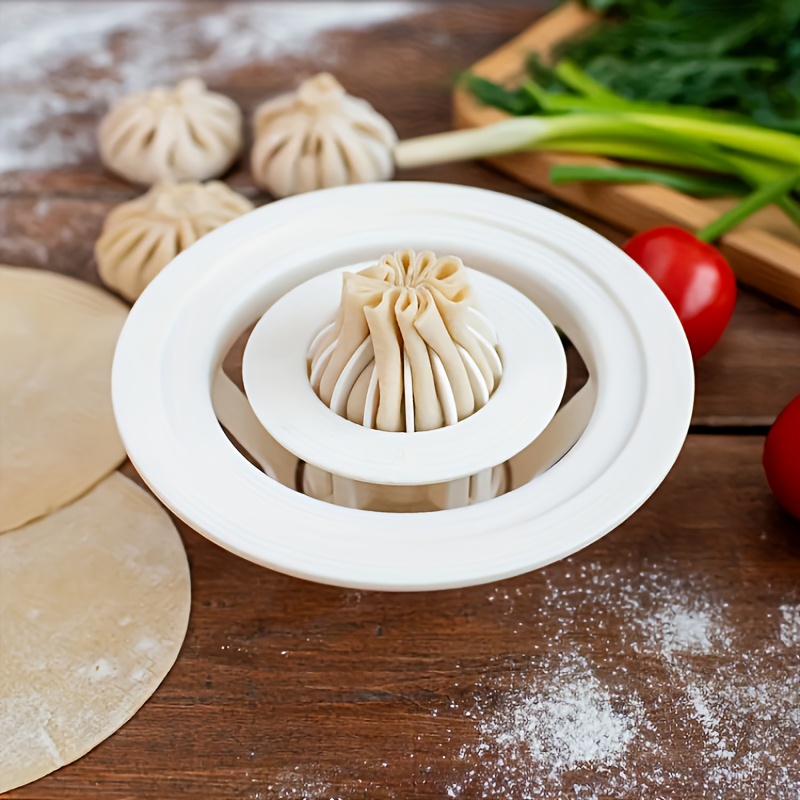 Image of 1pc Plastic Dumpling Machine- Food Level Abs Kitchen Gadget, Perfect For Homemade Dumplings And Wonton, To Dumplings And Dumplings, Gadget