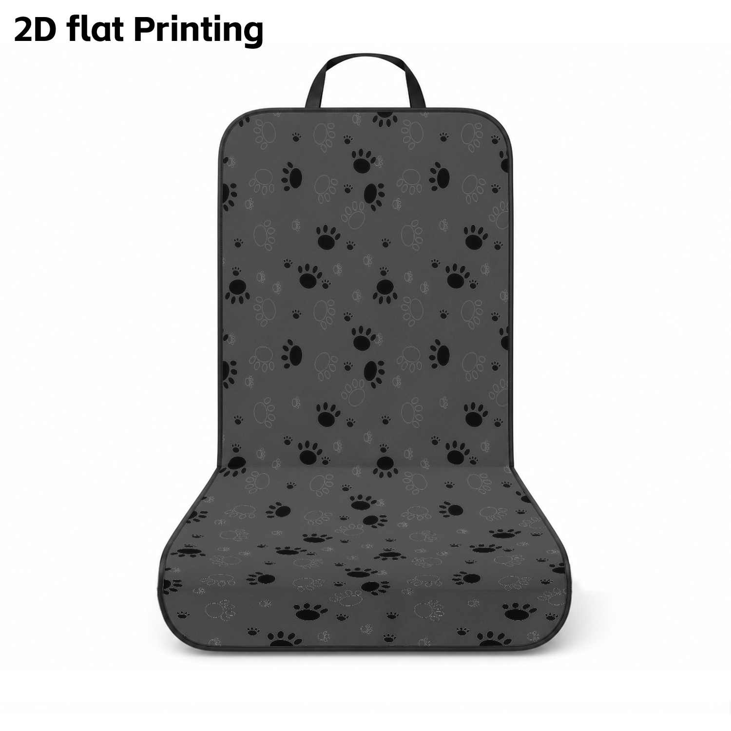 TEMU 2d Flat Printed Pattern, Pet Car Seat Cover, Used To Seats, Prevent Seat Scratches, Exquisite And Durable, The For Travel