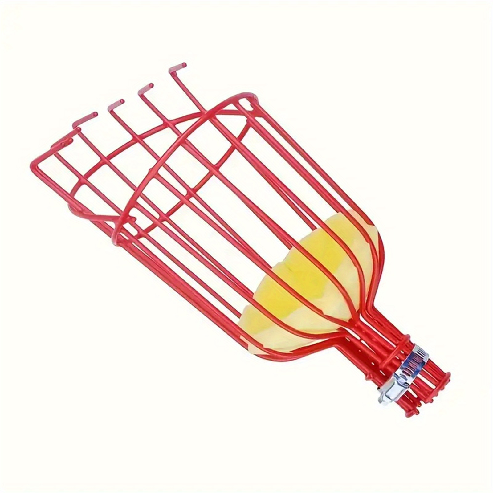 TEMU High- Fruit Picker Claw Tool - Metal For , & Oranges - No Power Needed, Home Improvement Essential