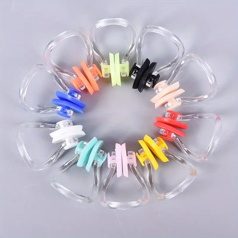 Soft Silicone Swimming Nose Clips, Comfortable for Diving and Surfing