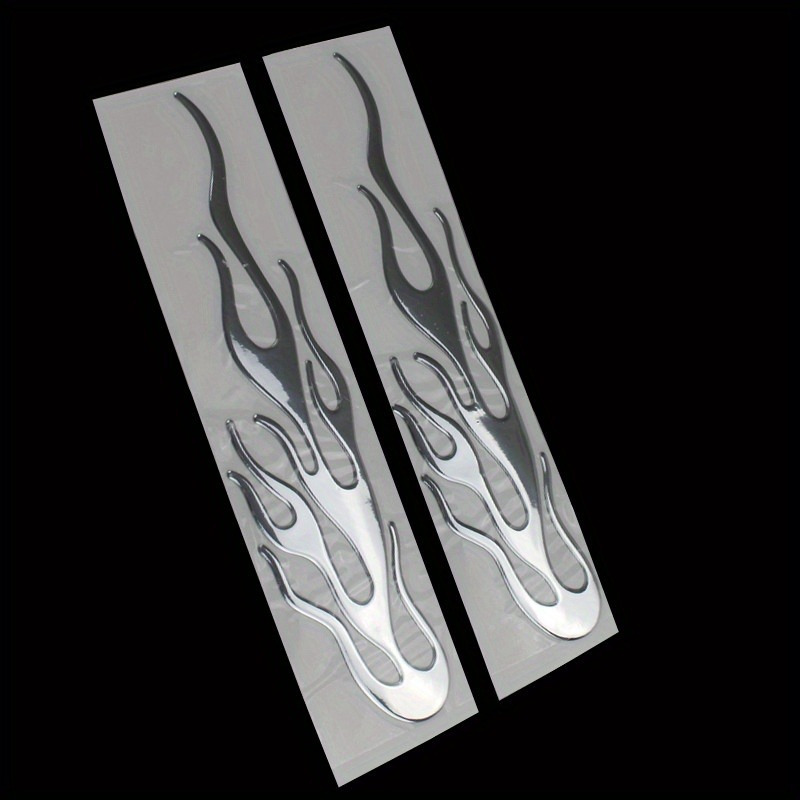 2pcs Reflective Decals For Cars & Motorcycles - Style & Safety To Your Ride