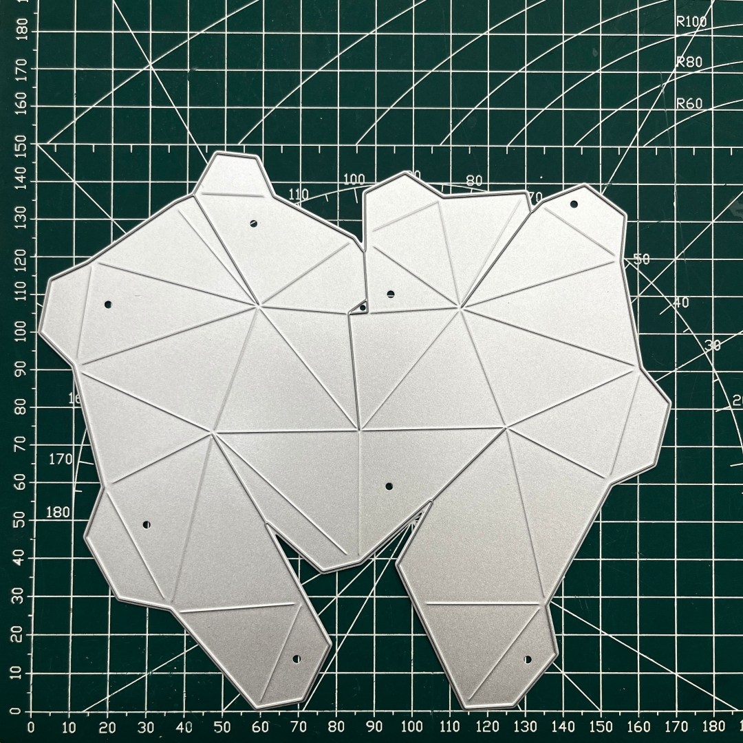 Image of New 3d Love Gift Box Metal Cutting Die, Suitable For Card Gift Box Making Template, Handmade Craft Decoration