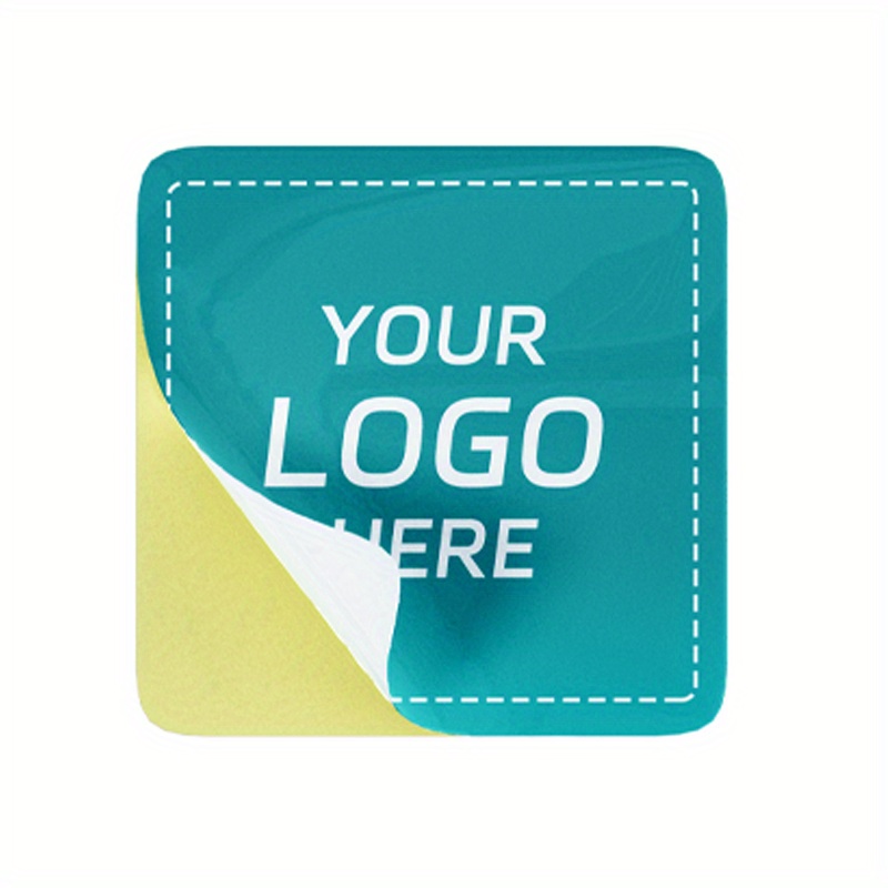 TEMU 1000pcs Round Custom Stickers- Self-adhesive Labels Are Suitable For Weddings, Birthdays, Halloween, Small Business Branding And Personalized