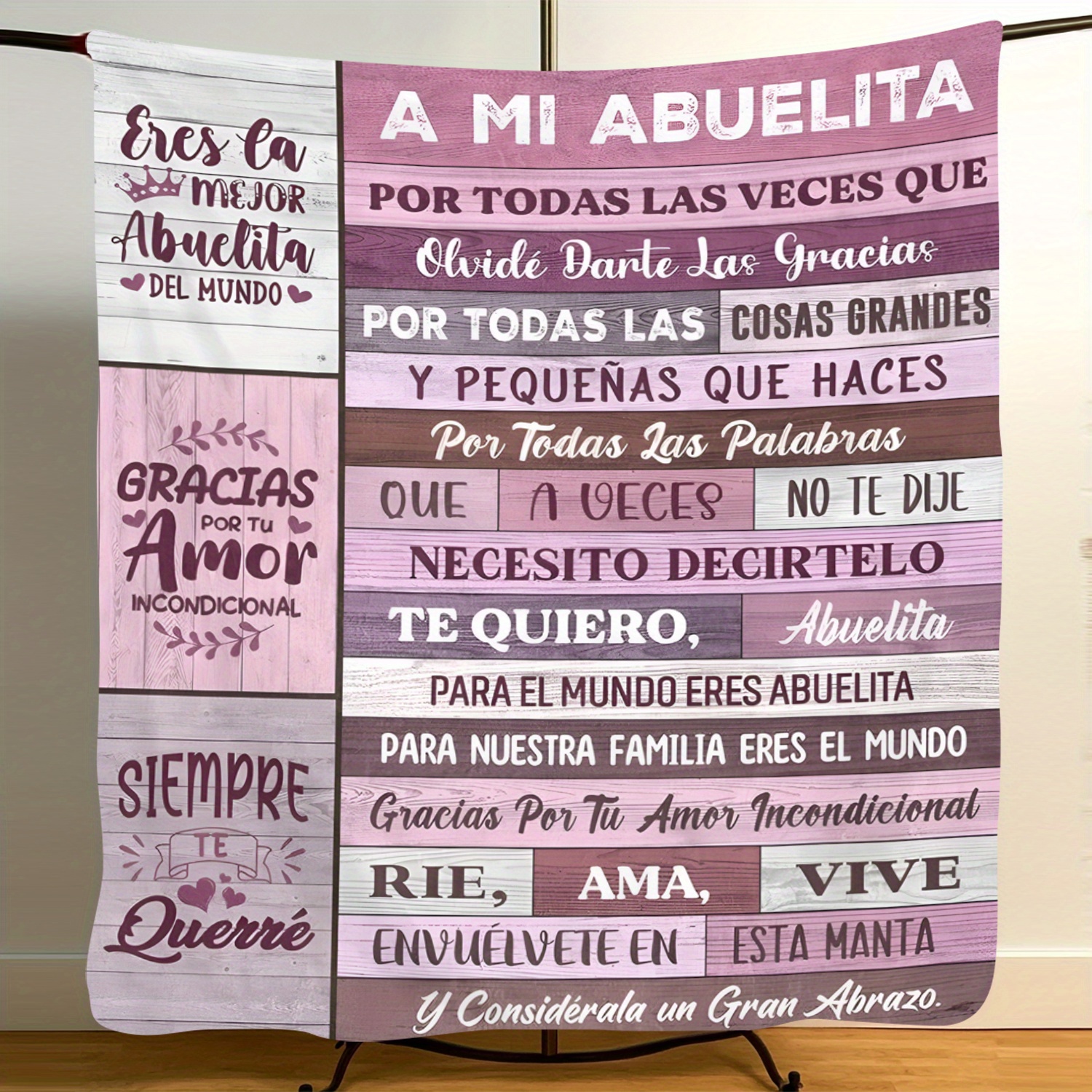 

1pc Spanish Fleece Blanket, , All , 100% Polyester, 200-250gsm,