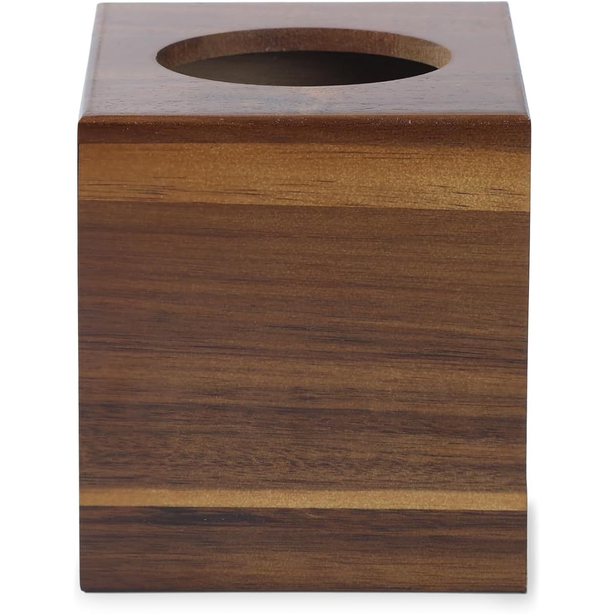 acacia   plastic tissue box cover square decorative cube holder with     5 3x5 3x5 9 inches moisture resistant for bathroom living room dining table decor Product details 5