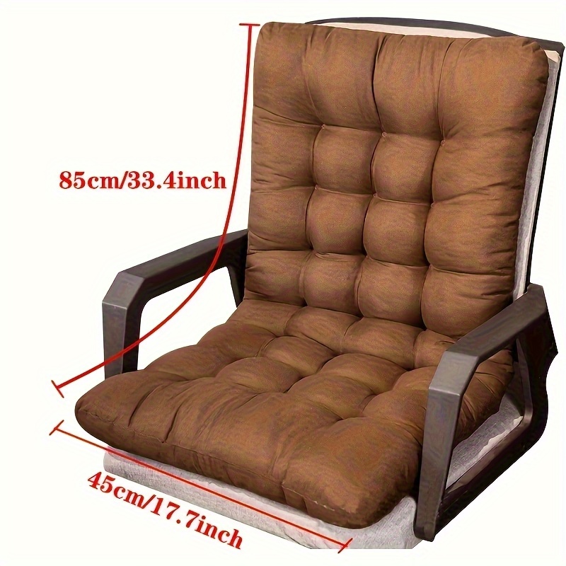 2pcs heavy duty thick polyester chair cushions adjustable Temu