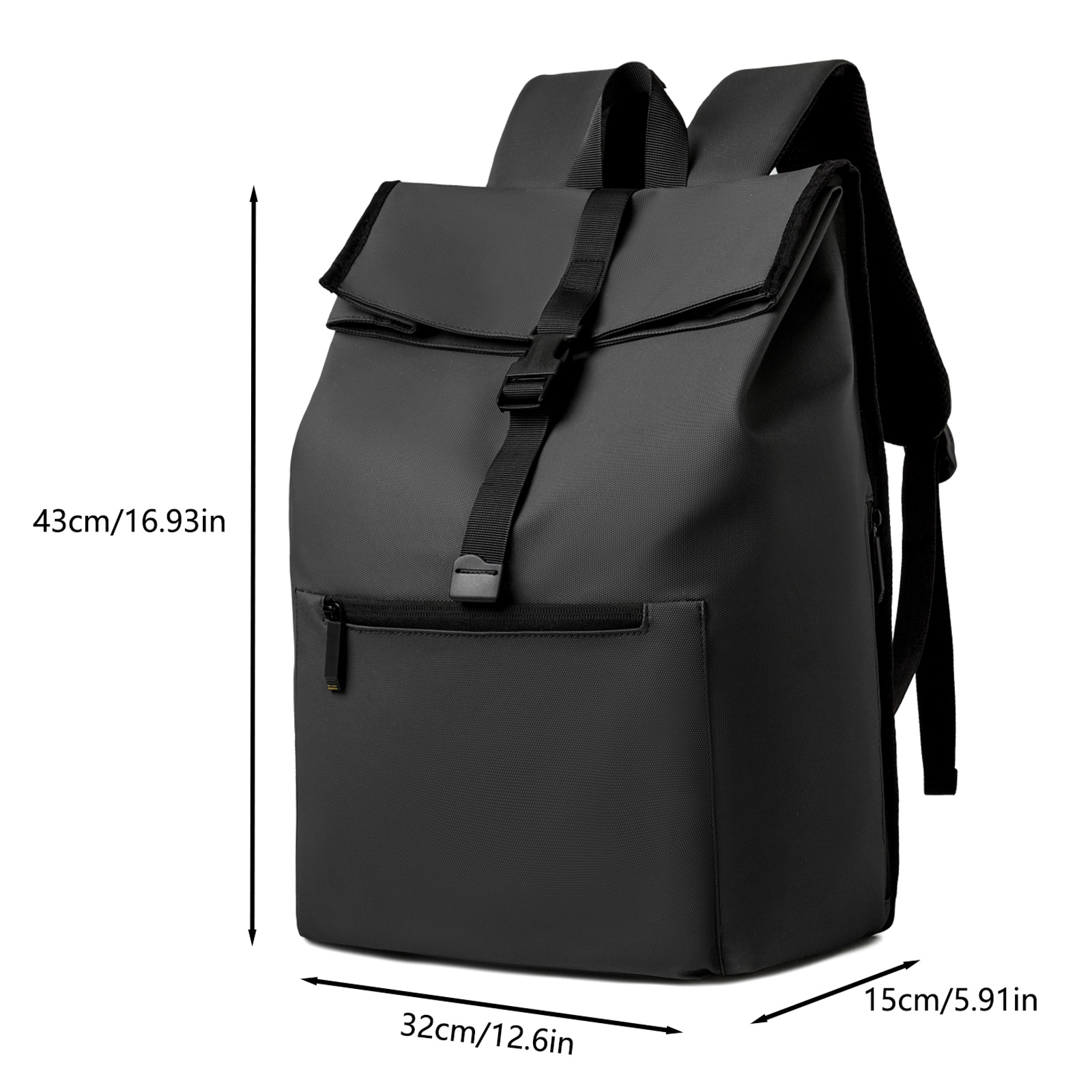 Men's Large Capacity Casual Backpack Suitable for Travel, & - Hands-Free Convertible -Shoulder/Handbag Backpack with Spacious Interior, Carry- Daypack for, & Professionals (Hand Washable)