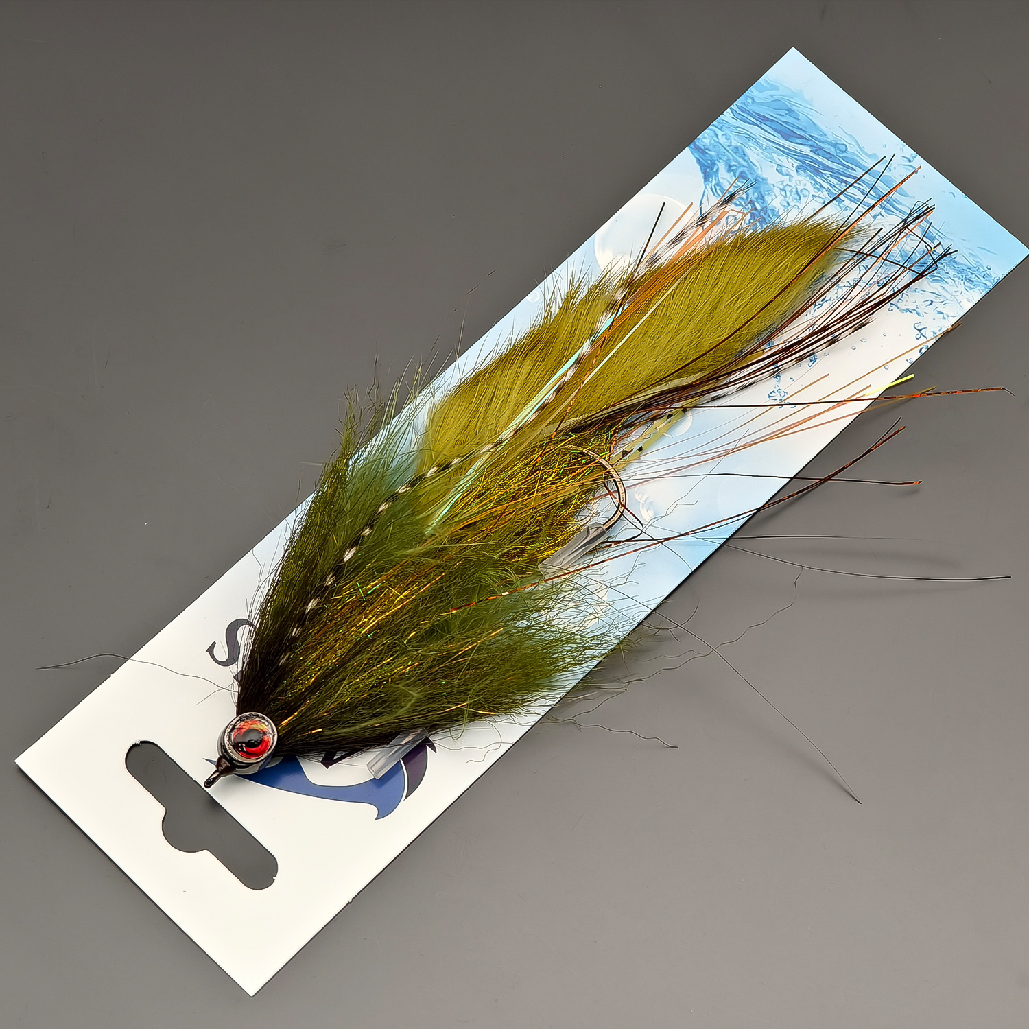 TEMU Anfs 1pc Premium Fly Fishing Lures, Lifelike Streamer Fly Lure For Salmon, , Pike, Trout - Ideal Gift For Angler