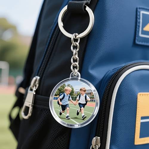 gift for her him keyring packs soccer 2026 soccer season custom acrylic keychains bulk order supports photo logo text personalization round keyring suitable for backpacks car keys events parties enjoy bulk price discounts