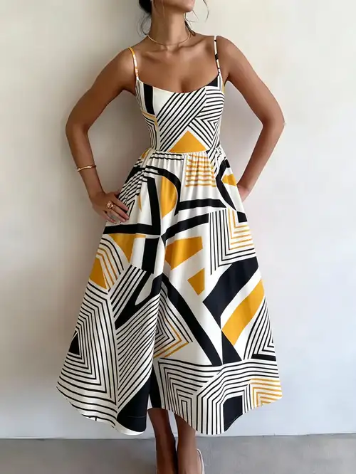 geometric dress sold on Temu United States geometric dress sold on Temu United States