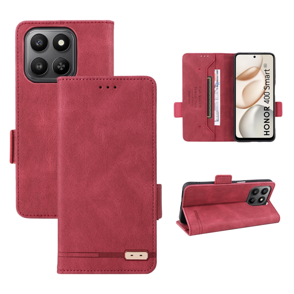 TEMU Étui de téléphone : Étui à fermoir magnétique en métal pour Honor 400 Smart, coque de intégrale -chute