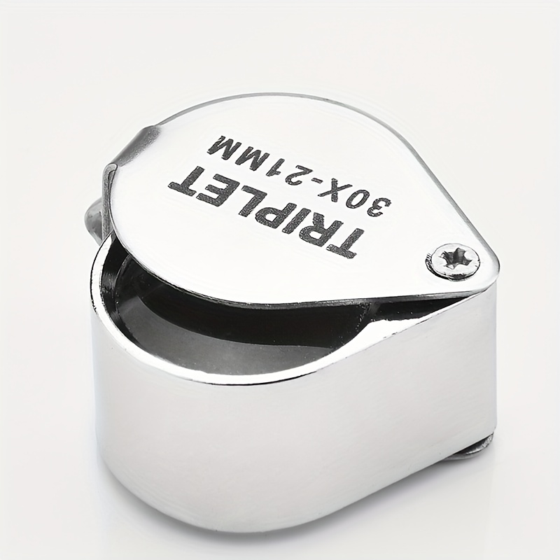 30X-21MM Mini Jewellery Magnifier - 4pcs Set