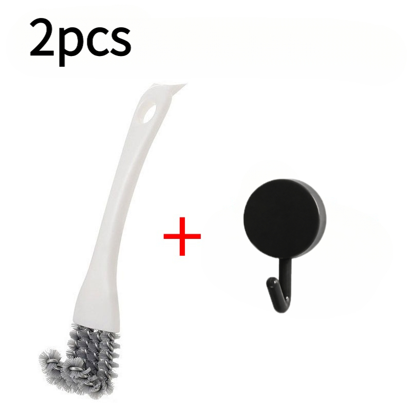 TEMU Set pezzi {Spazzola per la pulizia + Gancio}, Spazzola per la pulizia multiuso con gancio , Pulizia completa con spugna per un risultato pi羅