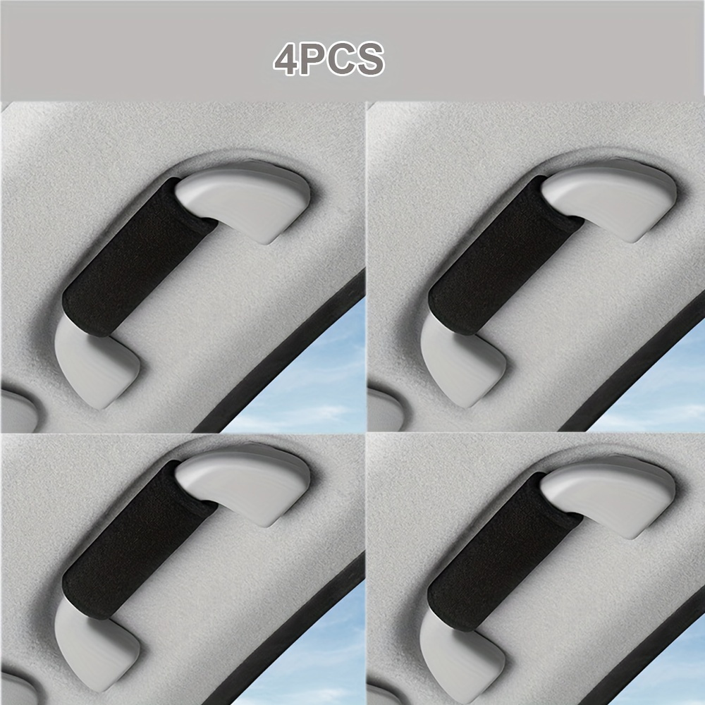 TEMU 2pcs/4pcs Car Handle Covers, Soft Car Handle Covers, Car Door Handle Protectors, Car Interior Additions