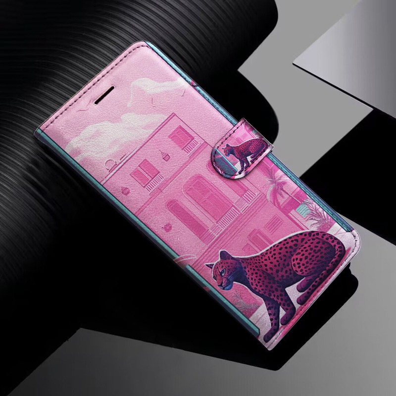 LIUZIHAN Coque pour Google Pixel 6A. Housse en Cuir Flip Case