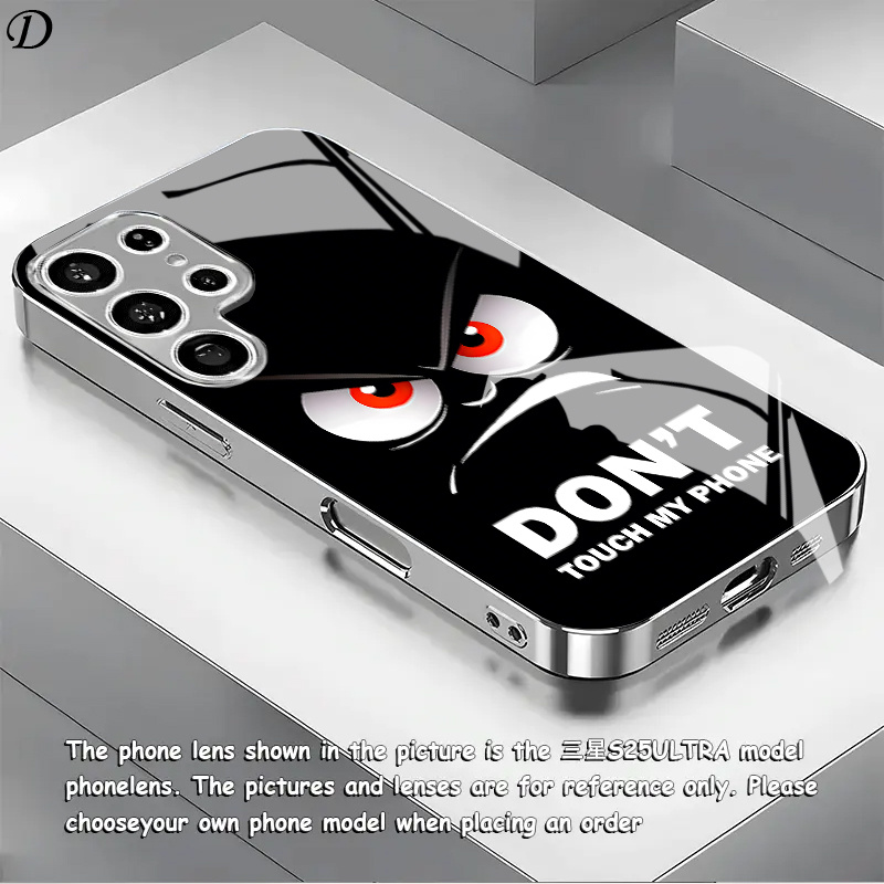 TEMU Phone Case - [2d Flat] My Phone Pattern, Electroplated Suitable For S25 Plus 24 Pro 23 Ultra And Note 20 A55 A56 A16 And More Models, Featuring