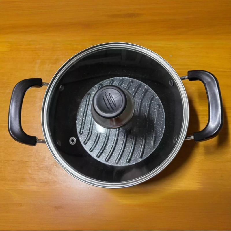 1pc Small Lidded , Lightweight Mini Soup Pot For 1-2 People, Easy-to-clean & Stew Pan With Water , Universal Gas & Induction Compatible Kitchen Cookware For Home And Restaurant Use