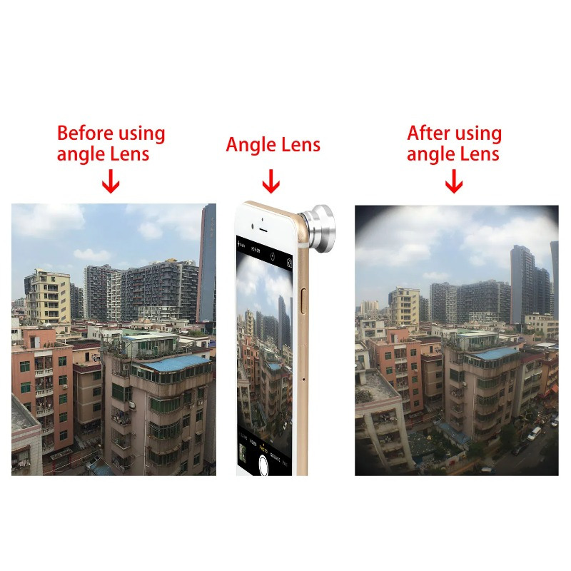 set phone camera lenses including a magnetic 180 degree Temu