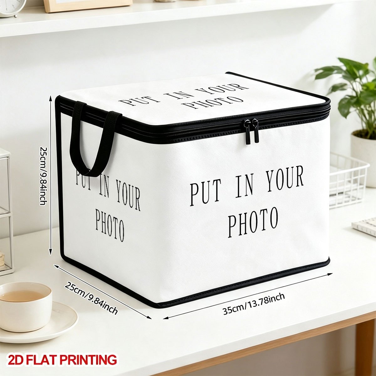 TEMU 1 stuks 2D Platte Aanpasbare Capaciteit Opbergdoos, Kleding Organizer voor Thuis, Verstelbare Opbergmand voor Kledingkast, Opbergmand voor in de