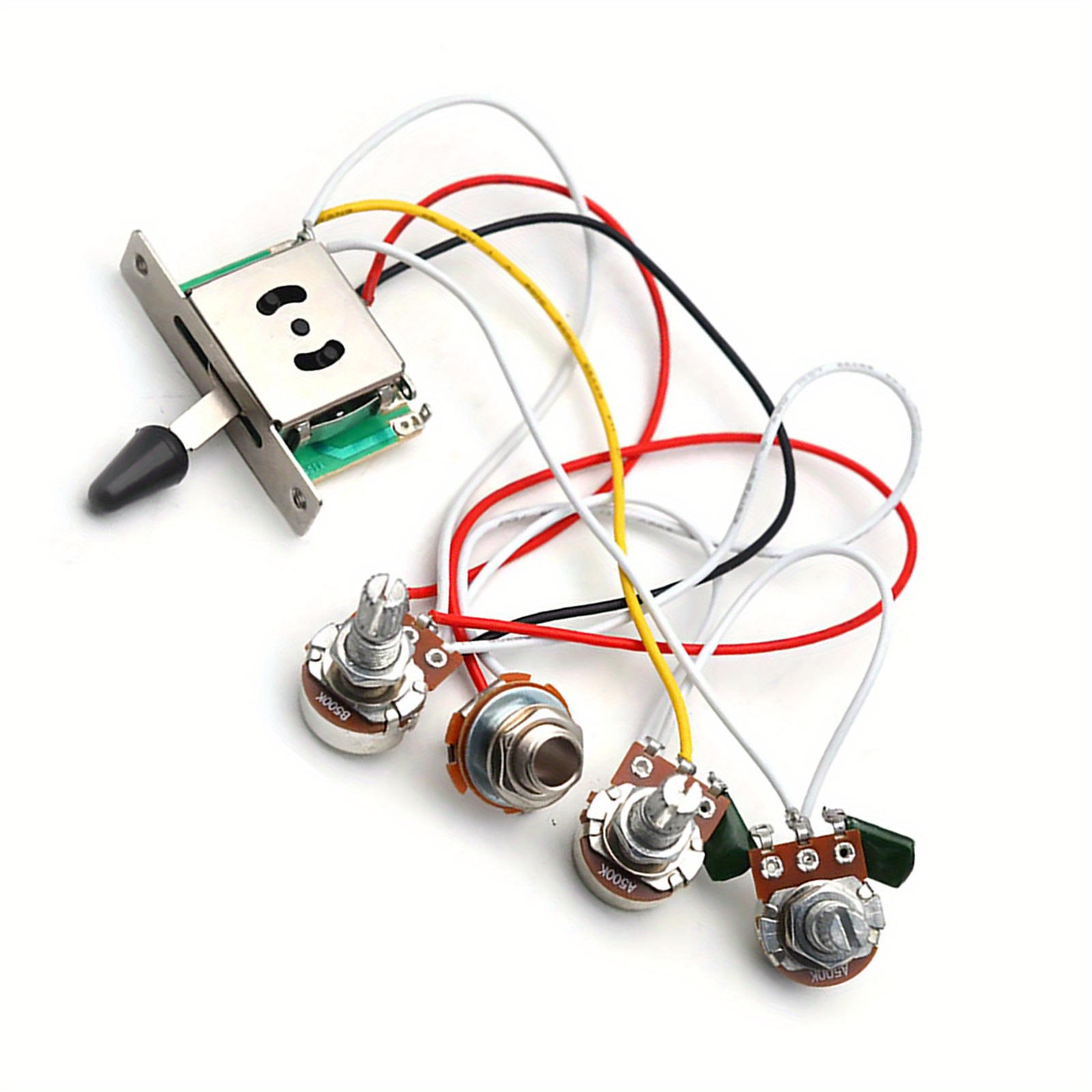 Professional Prewired Harness Kit for Electric Guitar Modifications