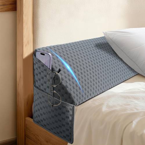 bed wedge pillow for headboard mattress filler 0 6 for college dorm sleeping wedge pillow for mattresses filler for beds closer for headboards sleeping against headboards or walls featuring a removable cover
