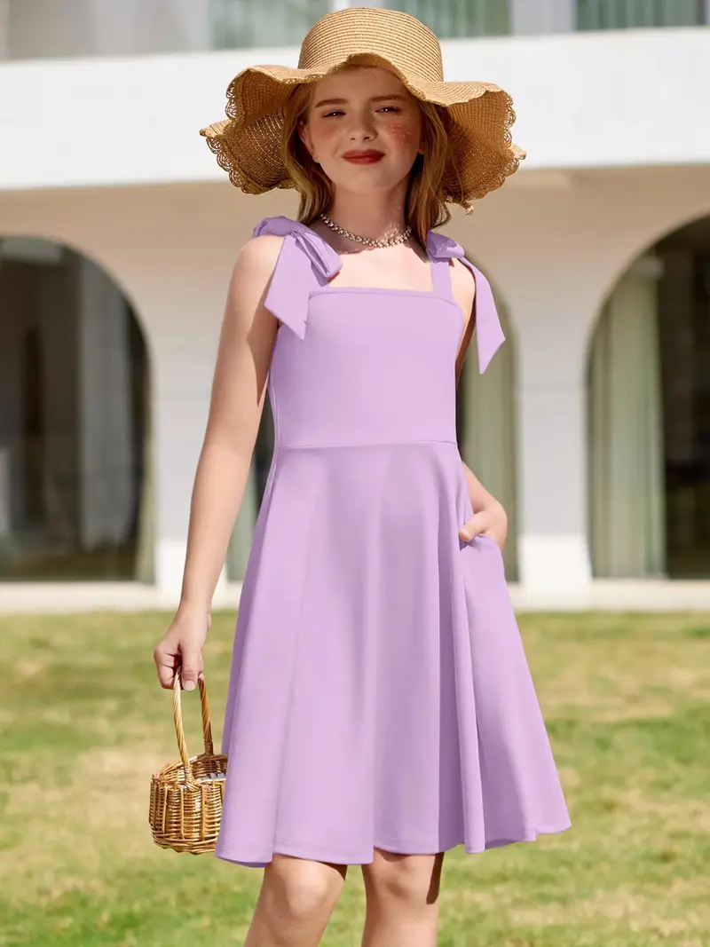 cute summer dresses for 11 year olds Girls Maxi or Midi Dress Girls Soft Floral Meadow Sundress Girls Twirling Birthday Summer Dress Tween Dress Size 4 5 6 7 8 10 12 14