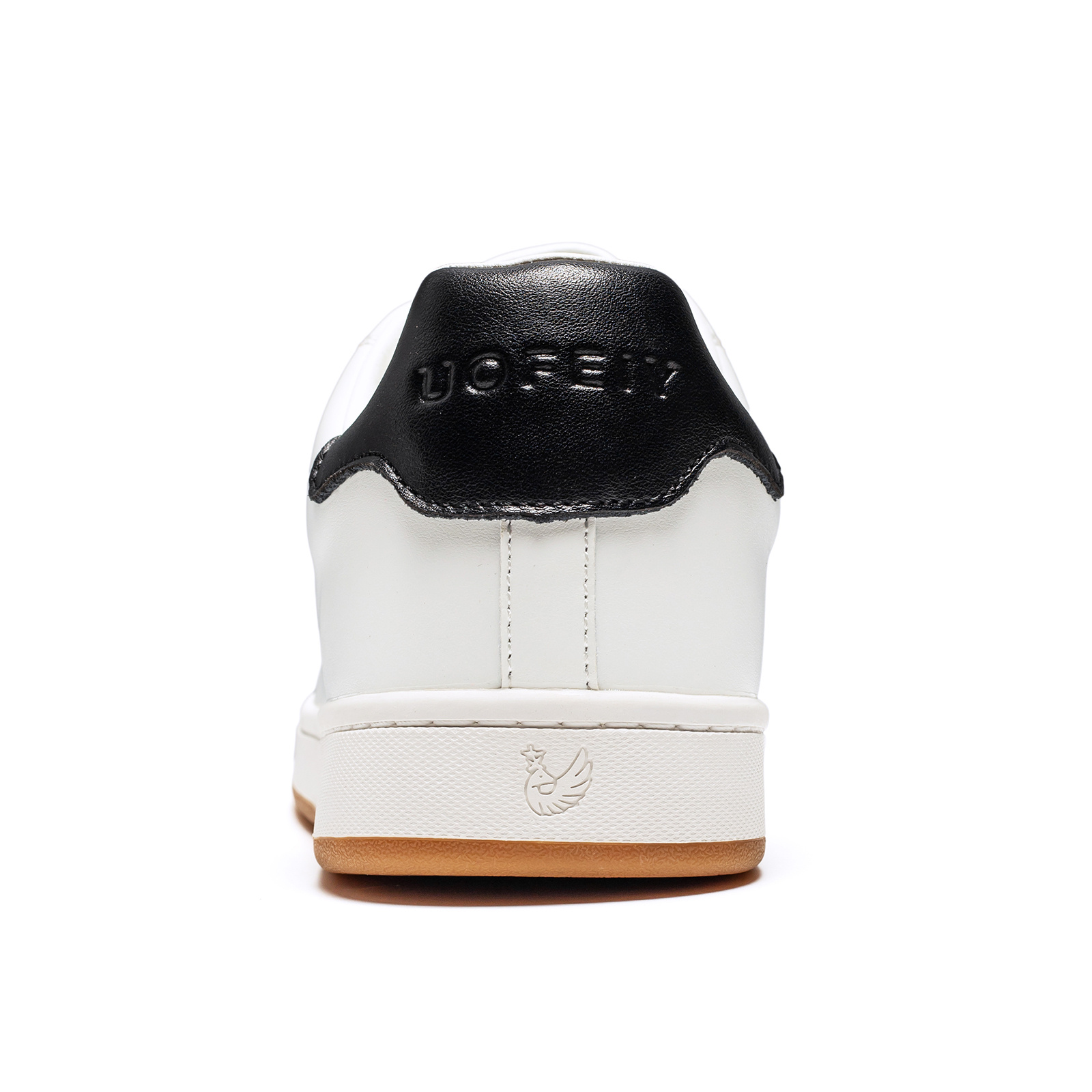 U.OFEIY Men'S Fashion Sneaker - Preppy Casual All-Season Streetwear with Solid Color Split Cow Faux Leather Upper, Round Toe, Lace Closure, Synthetic Faux Leather Lining, EVA & Fabric Insole, Rubber Sole for Casual & Vacation