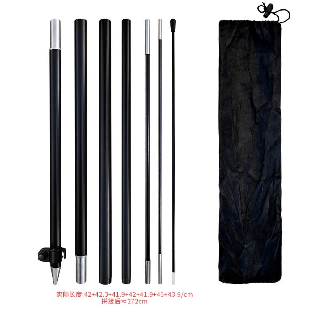 TEMU 8.8 Feet Water Drop Feather Flag Full Set, Includes Beach Flagpole; This Promotional Display Flag Is Suitable For , Food Carts, , Beach Vendors,