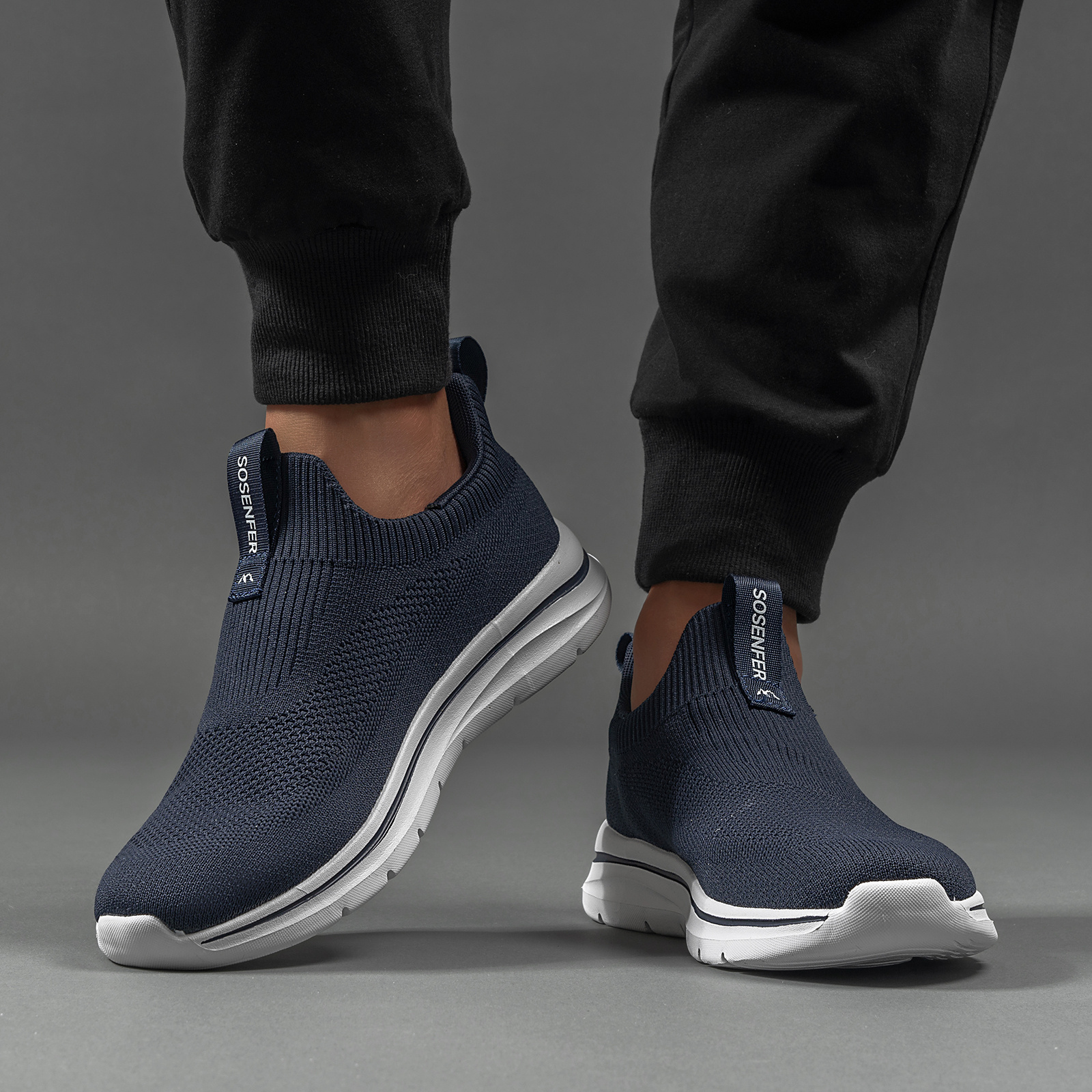 Men's Casual Walking Shoes Indoor Fitness And Outdoor Running Shoes Comfortable Sneakers