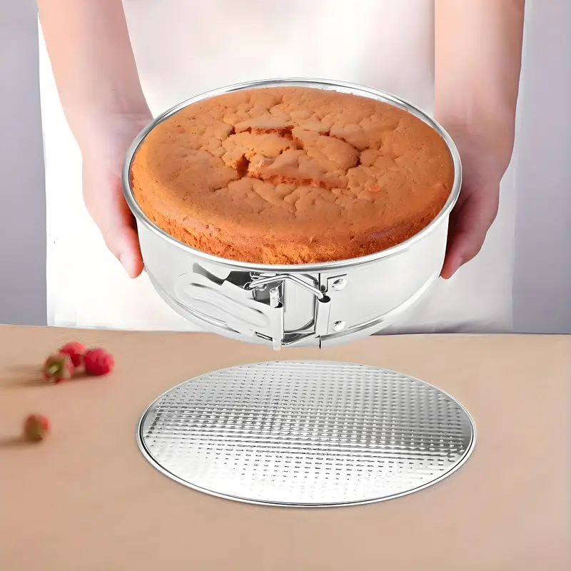 9 zoll käsekuchen backform hochwertige runde kuchenform 304