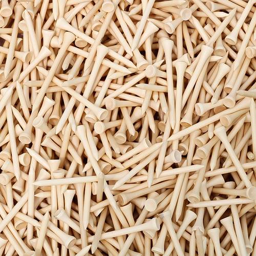 100pcs 3 27 inch wooden golf tees natural birch practice tees durable standard size golf tees for course and indoor practice ideal for men women beginners