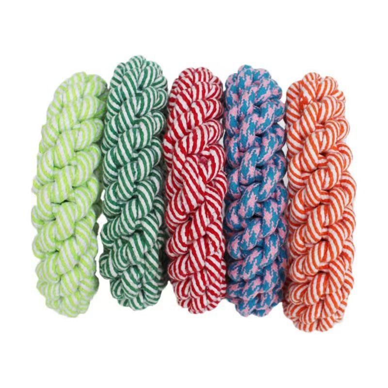Durable Bite-Resistant Woven Rope Chew Toy for Medium to Large Dogs