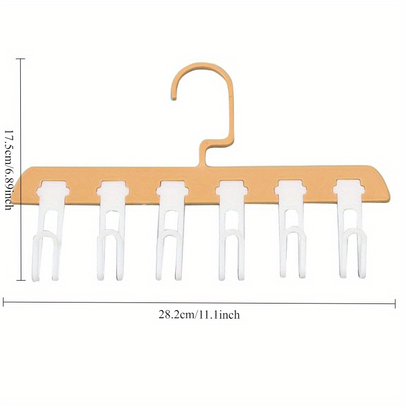 windproof detachable multi hook laundry rack for socks underwear durable plastic freestanding hanger with multiple hooks space saving design for balcony or closet organization clothes organizer storage balcony storage   sturdy construction drying racks Product details 3