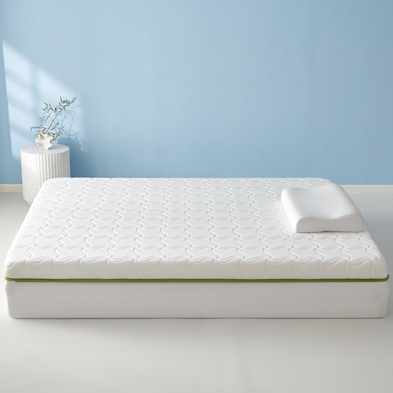 high density sponge mattress foldable mattress thin mattress tatami mattress   distributes pressure comfortable sleep knitted fabric is soft and breathable quilted   4cm thickened design strong and durable