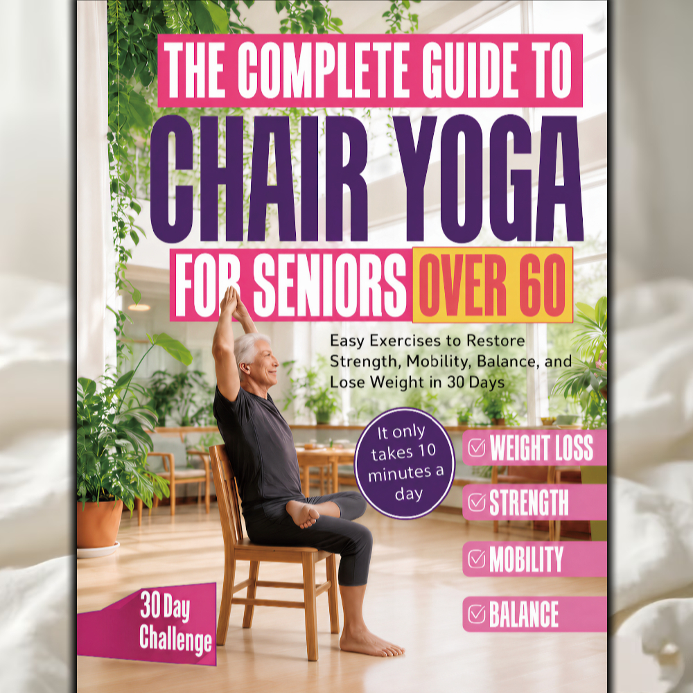 TEMU Chair Yoga Full Guide: 10 Minute Daily Challenge | Easy Low Workout, Restore Strength, Flexibility, Balance And Lose Weight | Gentle Seated Yoga