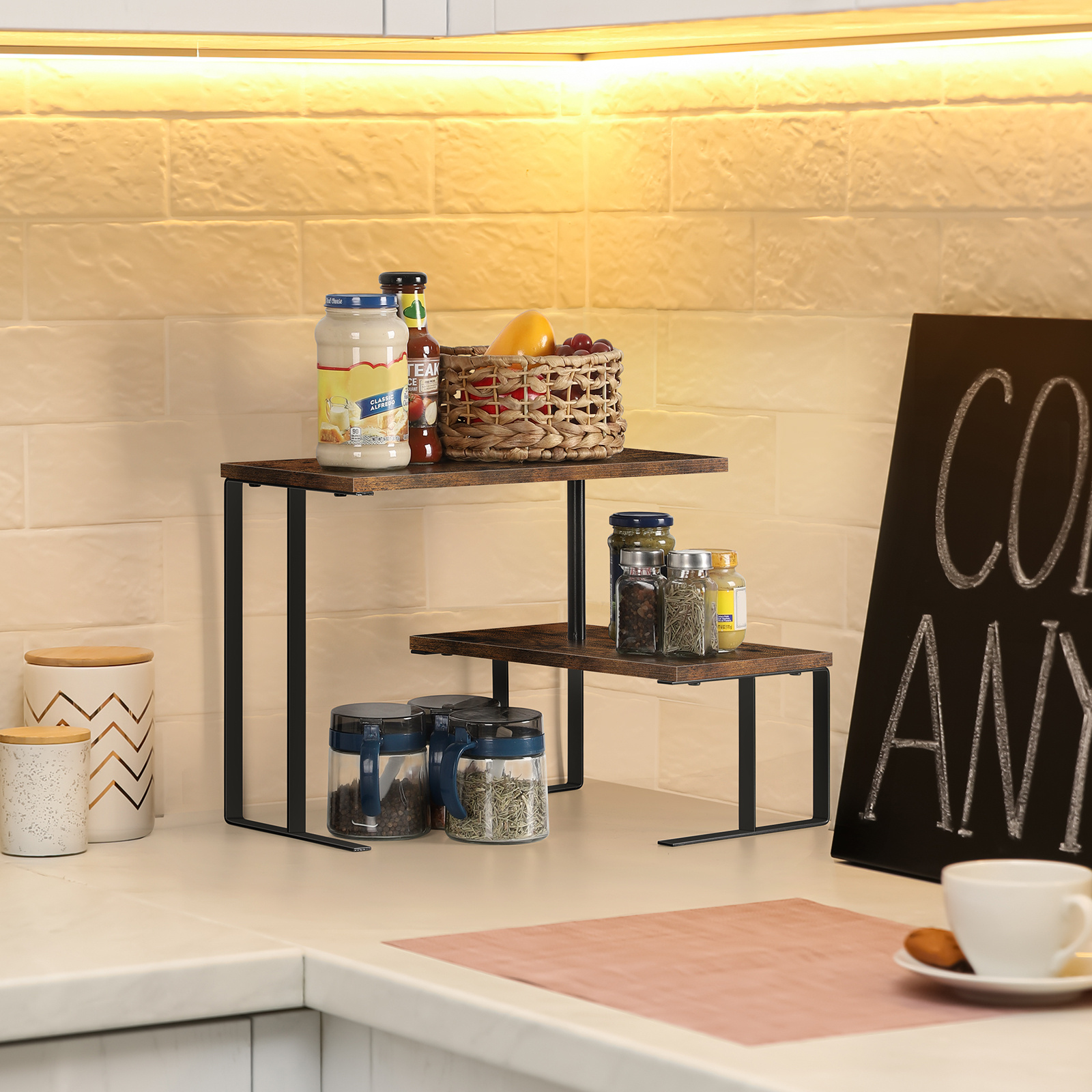 corner countertop shelf sold on Temu United States, image size:1600x1600