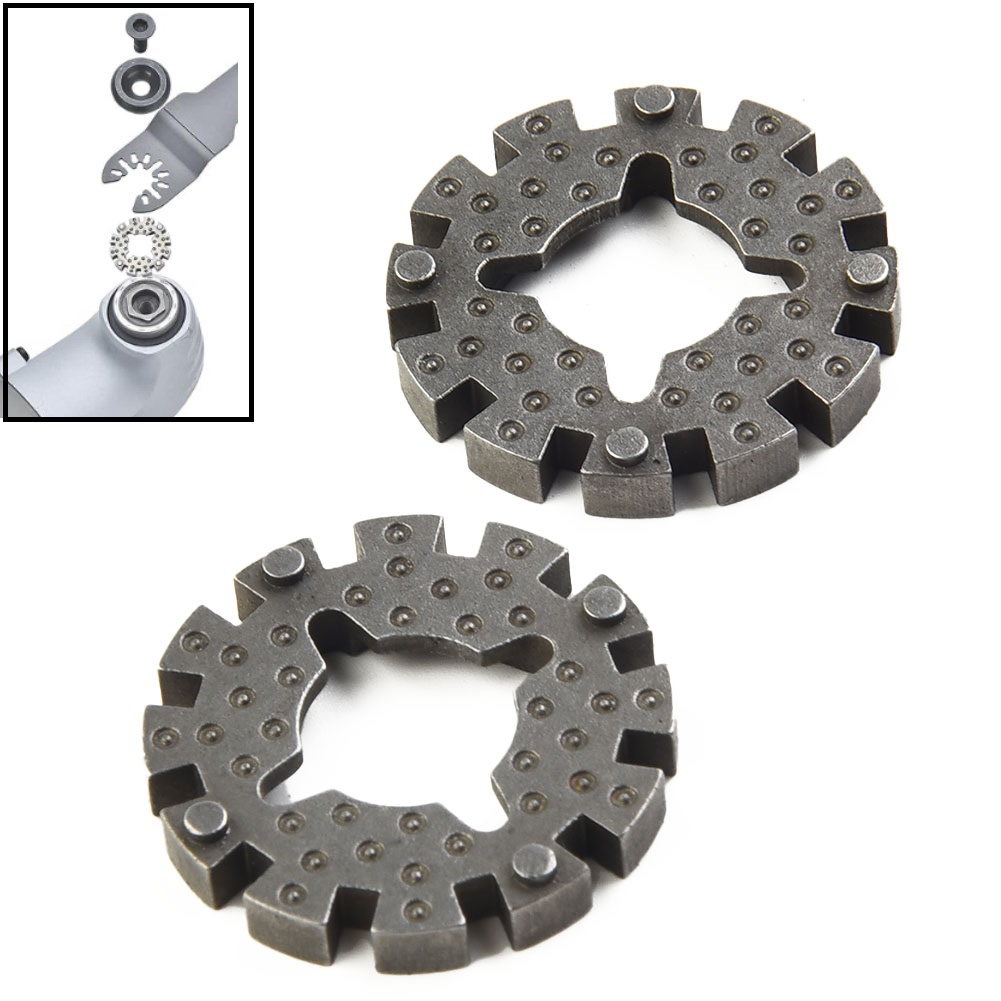 Image of 2pcs Oscillating Saw Blade Adapter Shank For Power Tools Compatible With Multi-tool Accessories Metal Construction Perfect For Woodworking Diy Projects And Tool Upgrades On Marketplace